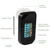 Portable OLED Finger Clip Pulse Oximeter - OLEDC101A2 Oxygen Saturation & Blood Oxygen Monitor