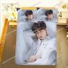 Wang Yibo Poster Pillowcase+ Duvet Cover Single Dormitory Student Knit Yebo Lifestyle Photo Picture Double Bedding Set