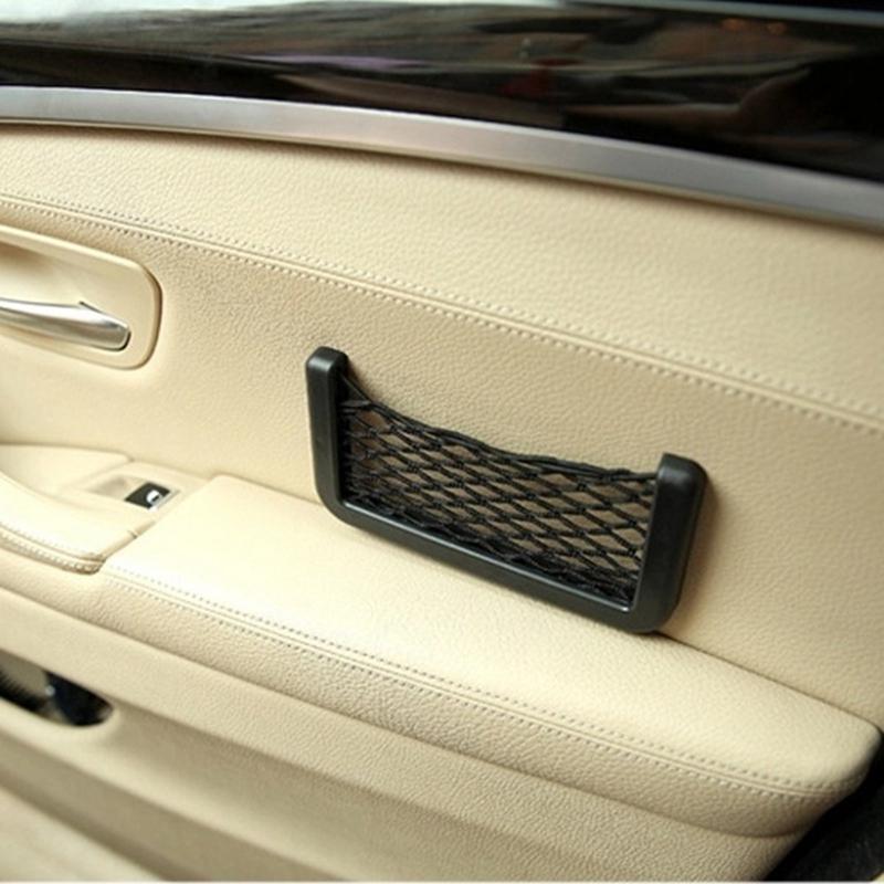 Car Net Bag Phone Holder Storage Pocket for Chevrolet Spark Cruze Orlando Aveo Onix Volt