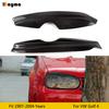 For VW Golf 4 GTI R32 1997 - 2004 Carbon Fiber Headlight Covers Eyelid MK4 Fiber Glass FRP Primer Front Lamp Eyebrow Sticker