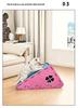 Felt Cat Bed and Climber with Scratching Board