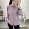 Women's Summer UV-Blocking Ice Silk Jacket - Breathable Plus Size Sun Protection for Running