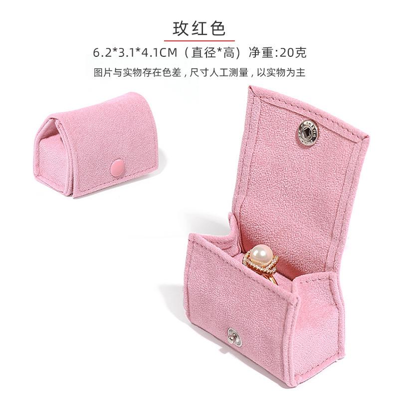 Mini Tragbare Stofftasche Schmuckschatulle Ringbox Ohrstecker Ohrringschatulle Kleine Schmuck Ohrringe Reise Tragbare Ringbox