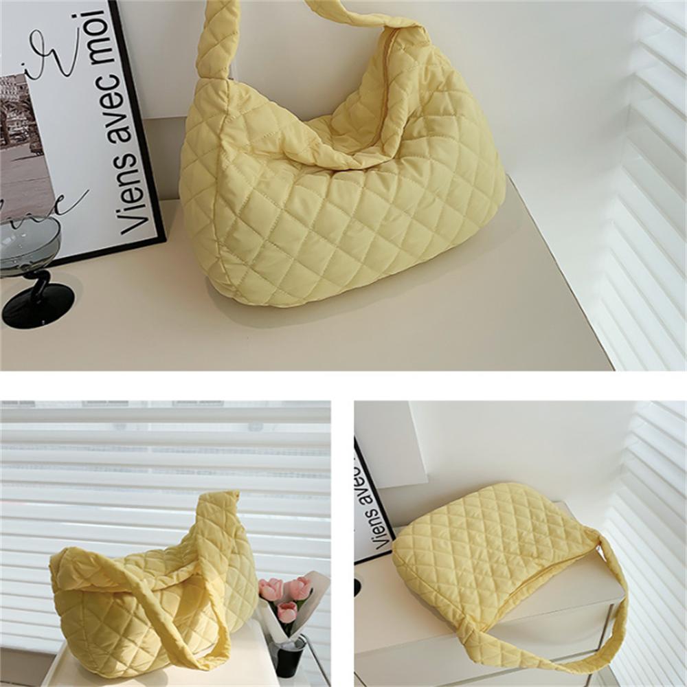 Autumn and Winter Bag Cloud Fold Large Bag Women's Casual Personality Lightweight Large-capacity Dumpling Bag Messenger Bag