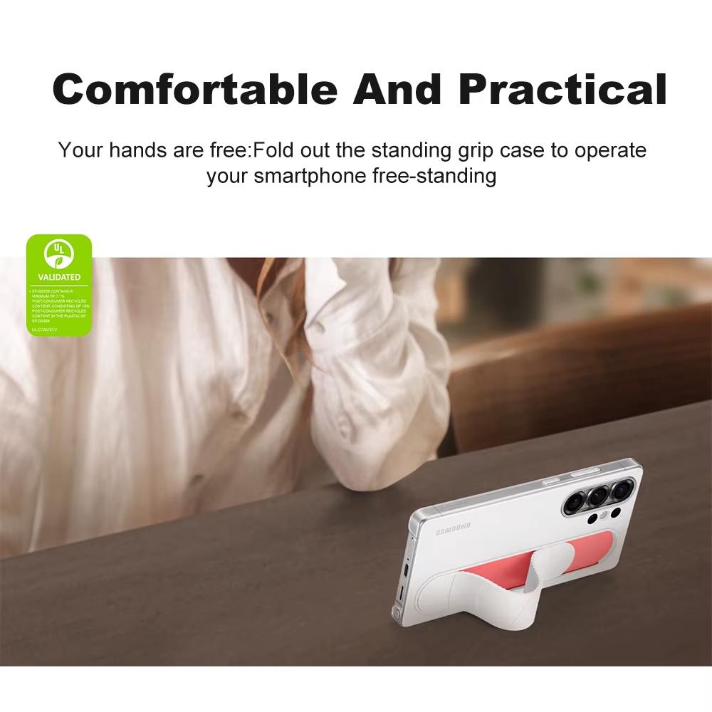 Official High-end Case For Samsung Galaxy S25 Ultra Phone Case Phone Cover Vertical Wristband Case Drop Resistant Protective S25 Plus S24 FE Case
