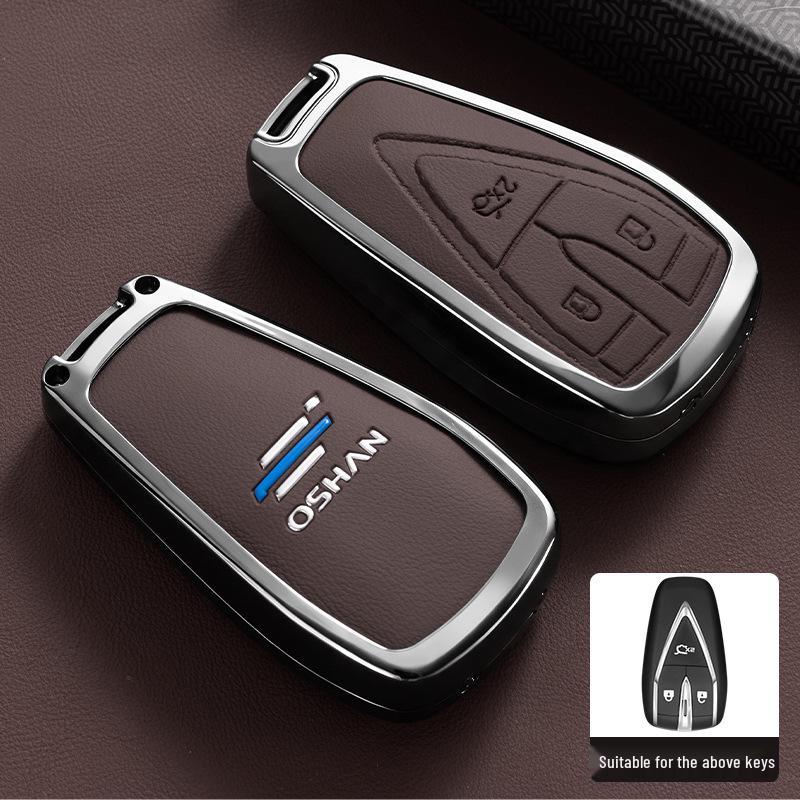 2024 Changan Oshan Car Key Case - Metal Full Coverage Shell for Z6, X5 Plus, X7 Models