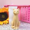 Multipurpose 3D Lovely Cats Flexible Silicone Mold Portable for Resin and Plaster Art Projects and Special Gifts