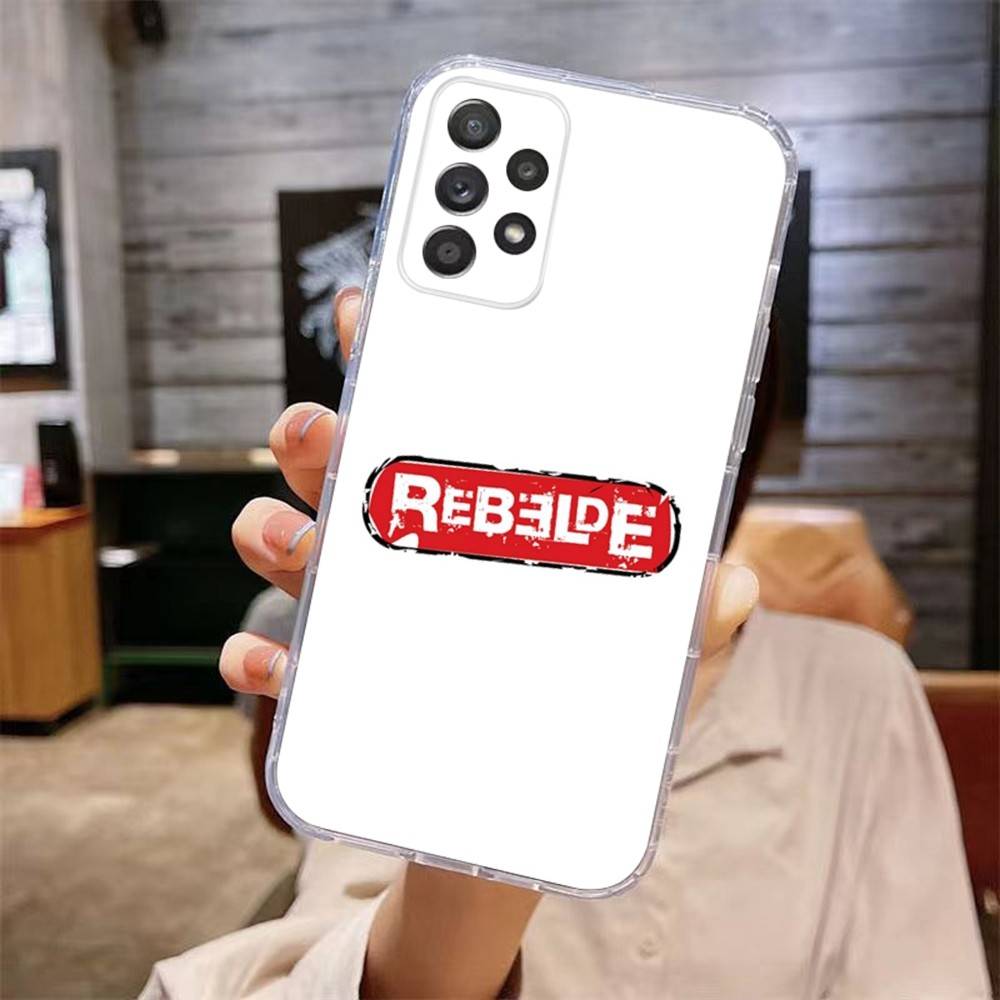 

RBD R-Rebelde Telenovela Phone Case For Samsung Galaxy A,71,70,52,51,40,31,50,50S,30S,21S,12,10,Note20ultra Transparent Cover samsunga40