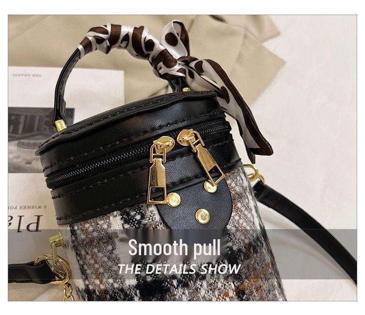 Handmade Woven Bucket Bag - Summer Small Crossbody & Shoulder Bag for Girlfriend or Bestie