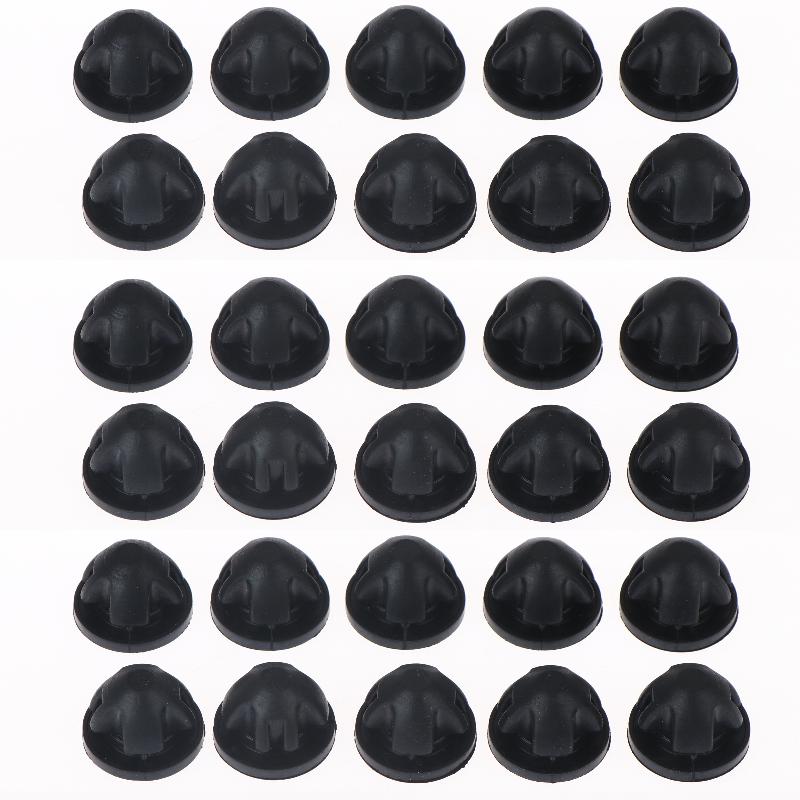 Engine Cover Rubber Grommet Buffer Pad For Car Ignition Coil Cover Fixed Bushing Replacement Parts Engine Accessories