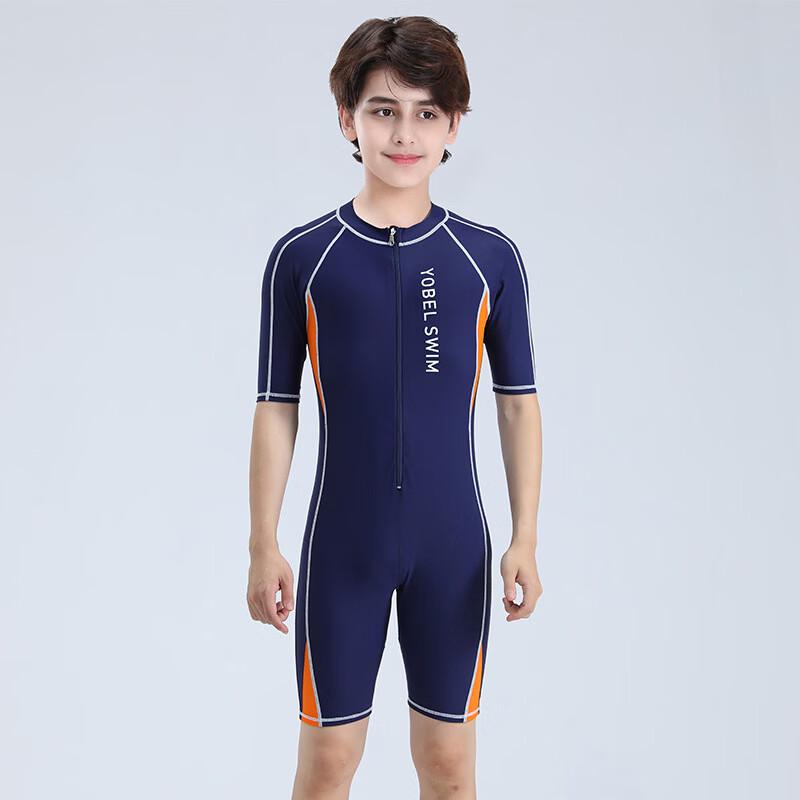 Boys  Plus-Size One-Piece Swimsuit