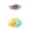 100Pcs Calabash Safety Pins and 120pcs Plastic Knitting Stitch Markers Ring