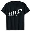 Evolution of Climbing T-shirts for Women Clothes Funny Tops T Shirt Female T-Shirt Gifts for Rock Climbers Short Sleeve Tees
