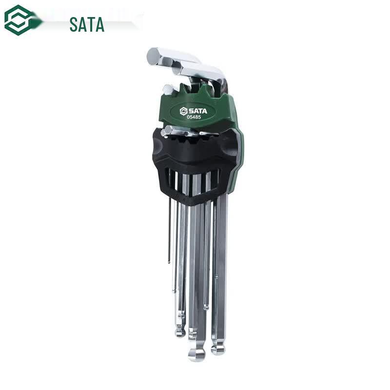 SATA 9-Piece Extended Ball-End Hex Key Set