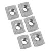 Nickel Coated Carbon Steel Sliding T Slot Nut for Aluminum Profile Accessories (EU20 M5)