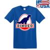 Dinoco Oil Company Benzin Tankstelle Blaues T-Shirt Größe S bis 5XL Unisex T-Shirt