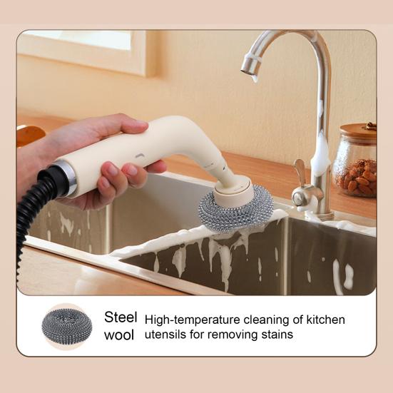 Steam Cleaning Machine 1200W High Power Fast Preheating Ergonomic Comfort Design 3.0BAR High Pressure Steam Cleaner