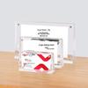 SEE KEAN Acrylic Magnetic Slanted Table Sign