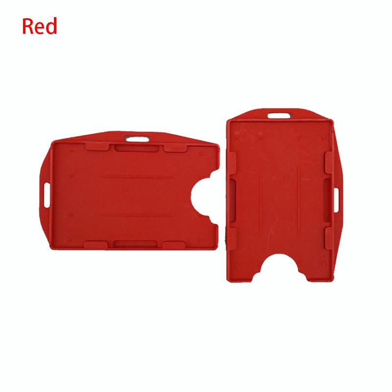 E-outstanding 5pcs Horizontal Half Card Badge Holder for Swipe ID Cards Frosted Translucent PC Rigid Plastic Office Suppliers E-outstanding 5pcs Horizontal Half Card Badge Holder for Swipe ID Cards Frosted Translucent PC Rigid Plastic Office Suppliers