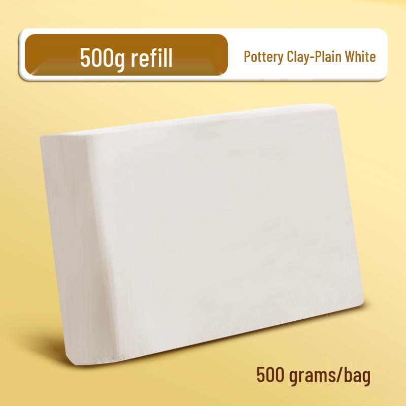 

Complete Stone Clay DIY Set: Soft Clay, Acrylic Paint, Gloss Varnish, Magnets & Accessories