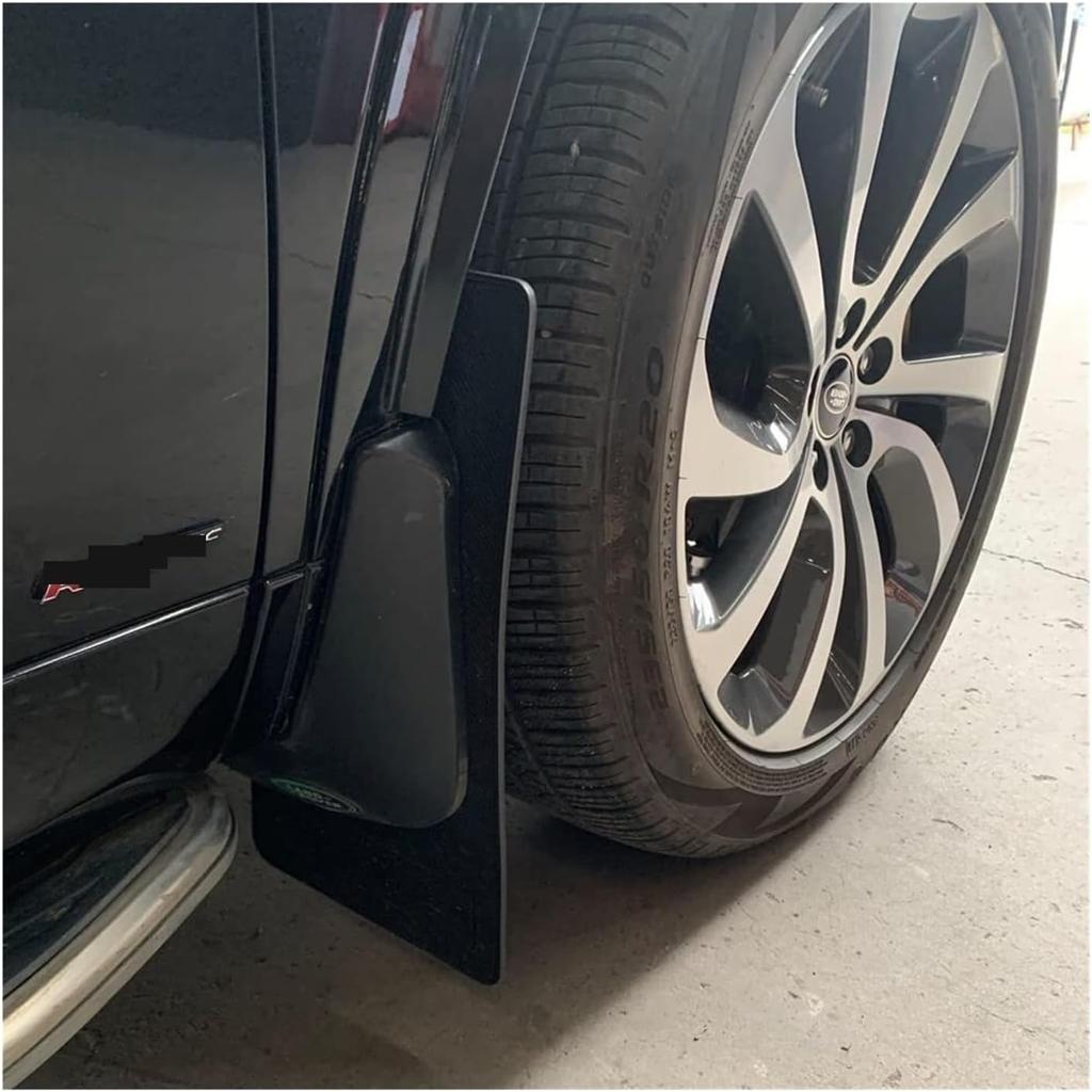 4PCS Compatible with Universal Car Mud Flaps Rubber Mudguard Splash Guards Rubber Mudguard Compatible with Universal Sports Mud Flaps Guards Splash