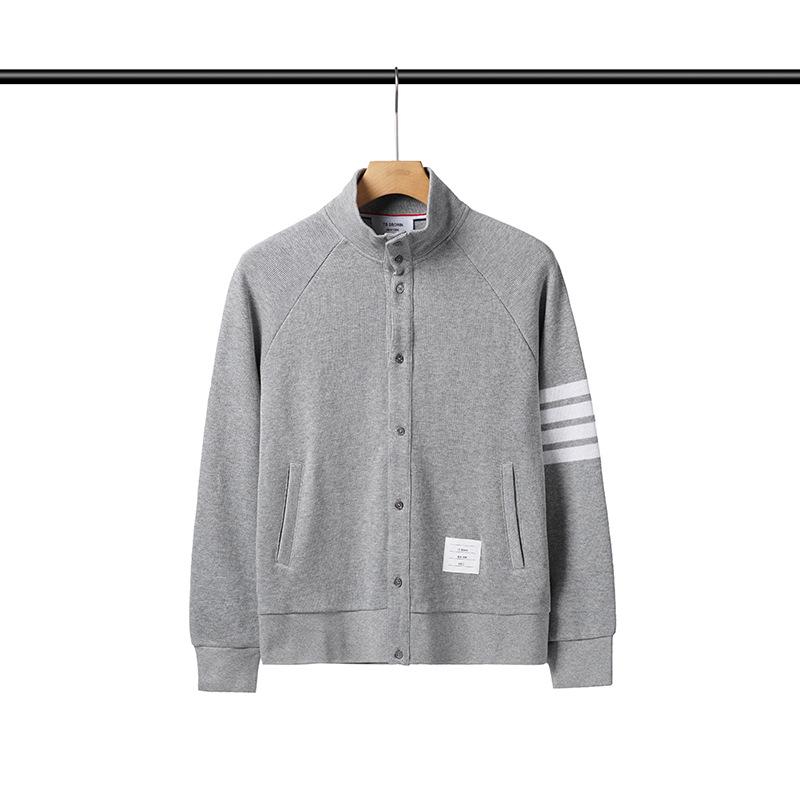 TB BROWIN2025 Fall/Winter Four-Stripe Raglan Sleeve Korean Casual Jacket