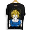 Dragon Ball Seven Dragon Ball Sun Wukong Joint Japanese Retro Large Direct Injection Fashion T-Shirt Daily Retro Letter