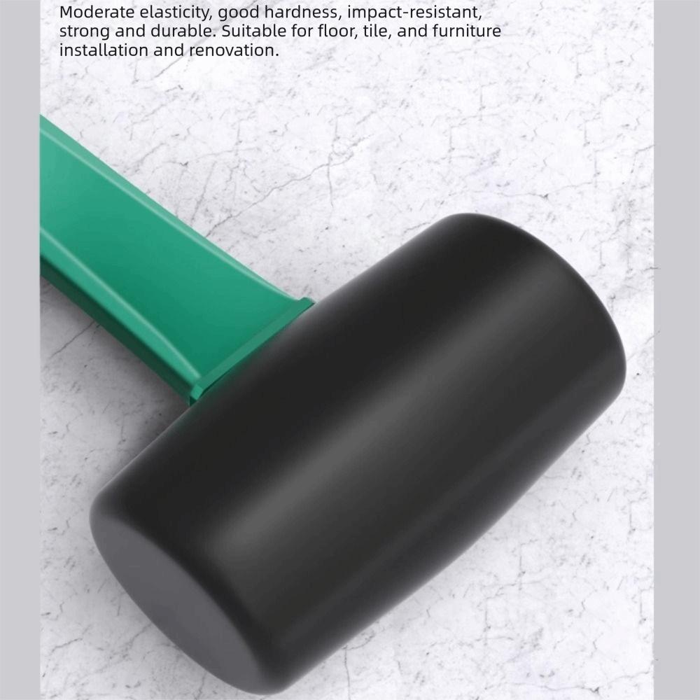 Multi-Functional Rubber Hammer Industrial Grade Solid Rubber Hammer Wall Tiling
