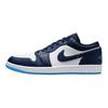 Jordan Air Jordan 1 Low top Vintage Basketball Shoes Men's Blue White 553558-404