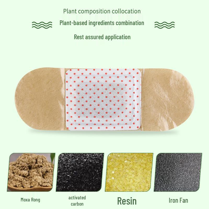 Herbal Palace Warming Patch: Essential Oil Steam Heat Compress for Neck, Knee, Waist, and Baby.