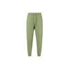 Jordan Essentials Solid Casual Joggers With Cuff Knit And Fleece Men Bottoms Light-Olive-Yellow FJ7780-340