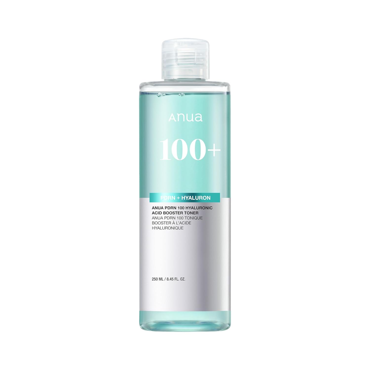 

ANUA PDRN100 Hyaluronic Acid Booster Toner 250ml Lotion Collagen Moisture Texture Radiance Hydration Glow Dry Skin Inner Combination PDRN Skincare