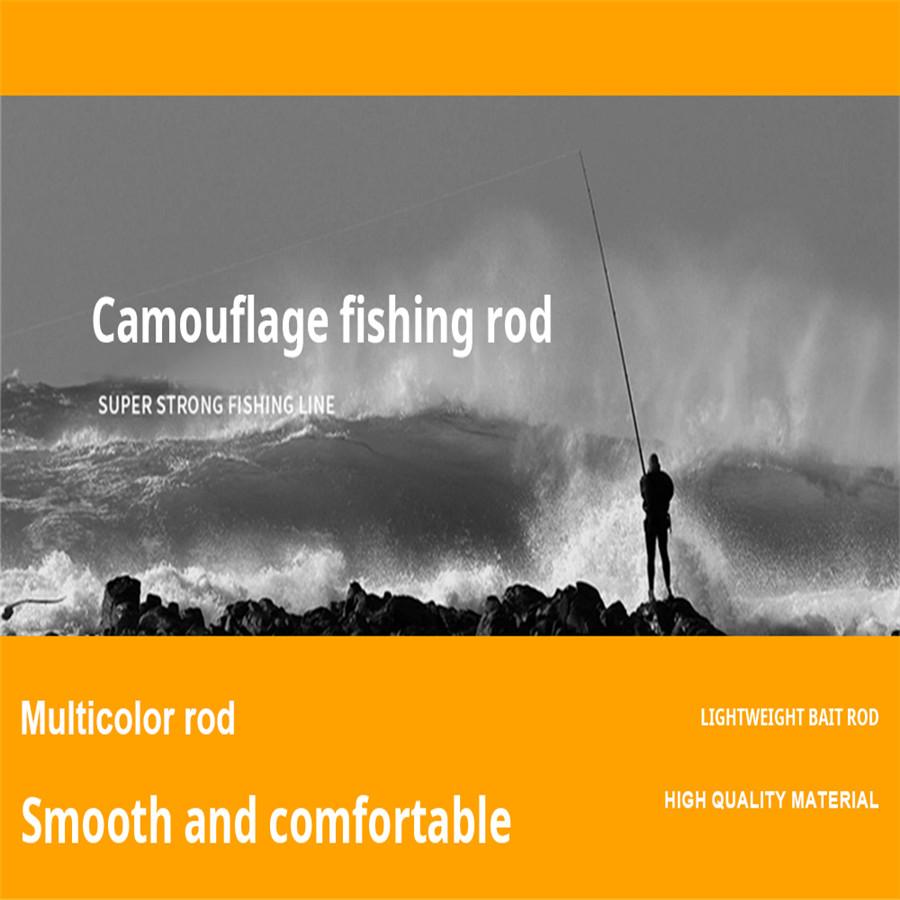 FTK Fibreglass Fishing Rod 1.8M/5.9FT Outdoor Sports Travel Telescopic Fishing Rod Portable Fishing Rod Christmas Gift