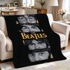 The Beatles Timeless Rock Legend Pattern Blanket Soft Warm Fleece Blanket For Office Sofa Party Decor Valentine'S Day Gift