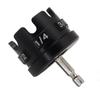 Aluminum Alloy Nut Zipper Drill Attachment Easy Fast Removal Tool Set Nut Remover Bolts Extractor Drill Bit Socket Bit Socket Wrenches Tool Set