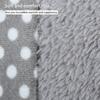 Dot Pattern Electric Hot Water Bag 500W 220V Rechargeable Winter Hand Warmer Double Insert for Cold Weather Comfort