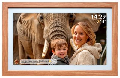 Câmaras e ótica – Molduras digitais