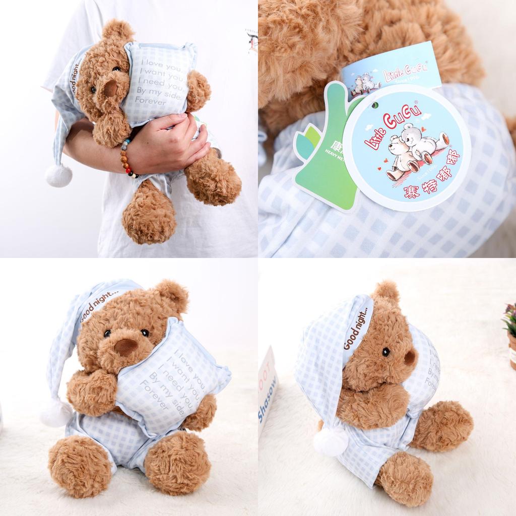 Plush Teddy Bear Sleepwear Costume Soft Toy For Kids Gift
