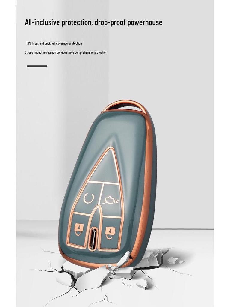 Car Key Case for Changan Models: CS75 Plus, CS55 Plus, CS35, Oshan X5/X7, Eado