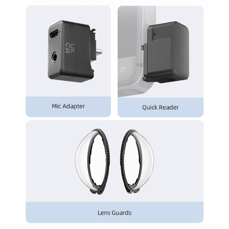 Quick Release Cage For X4 Air Action Camera Mount With Cold Shoe Full Protective Frame Case Accessories