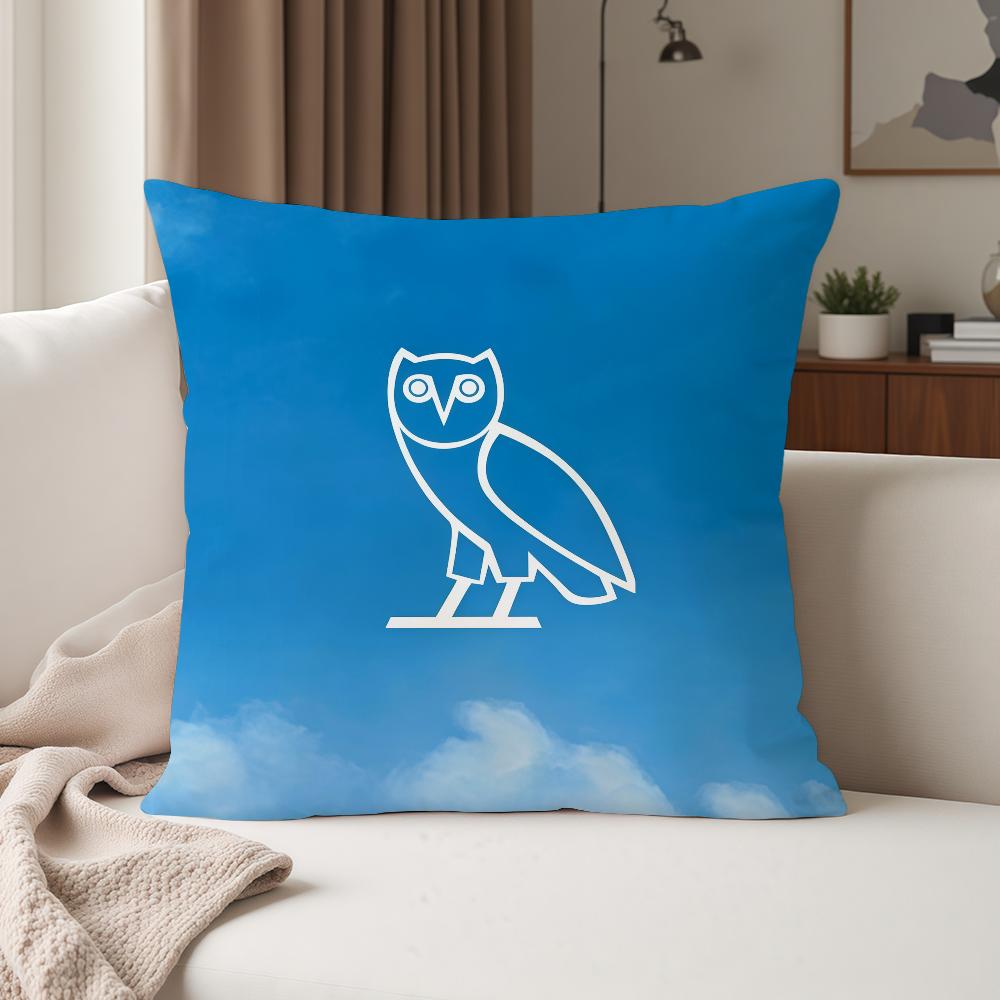 Octobers Very OwnO Owls OVO Pillow Case Suitable For Bedrooms Living Rooms Cars Home Decoration