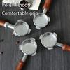 Heat Resistant Ergonomic Coffee Machine Portafilter 54mm Replacement Handle with Stainless Steels Basket for BES 870/875