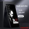 The Godfather Classic Movie Posters Phone Case For Samsung Galaxy S26 S25 S24 S23 S22 S21 Plus Ultra Note20 Soft Black