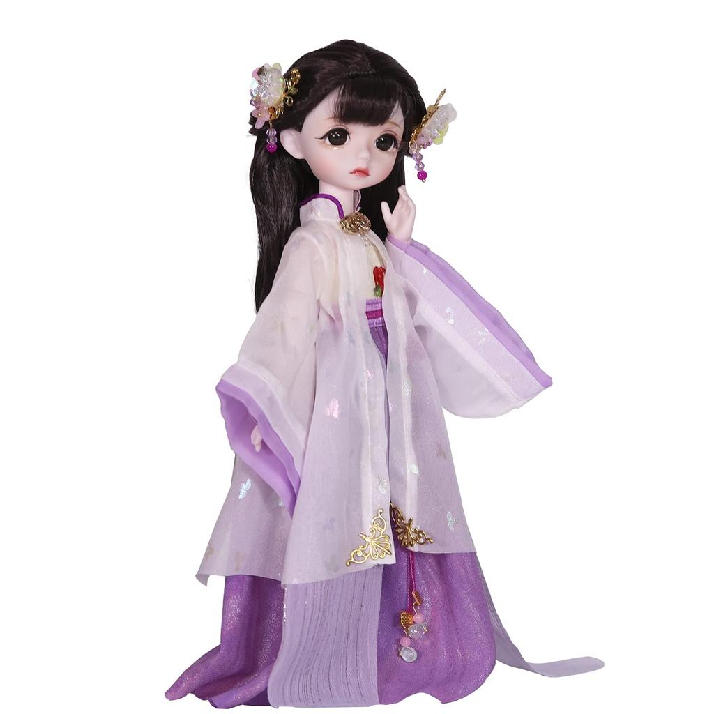 ICY Fortune Days 28cm BJD Angel Series 28 Ball Jointed Full Set of Clothes and A Great Gift for Girls Ages 1/6 Doll, Doll, Shoes, 6+ (Sunny)