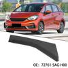 Car Rear Door Outer Pillar For Honda For JAZZ For GD1 2003-2008 72761-SAG-H00 Trim Decoration Outer Garnish Cover Black ABS