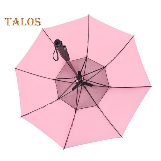 3-in-1-Regenschirm mit Ventilator, batteriebetrieben, UV-Sonnenschutz, tragbar, wasserdicht, winddicht, für den Sommer, im Freien, Sonne, Regen