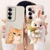 For Xiaomi Redmi 15 4G Case Lovely Cat Rabbit Cover Soft Silicone Phone Case For Xiaomi Redmi 15 Redmi15 4G Bags 6.9''