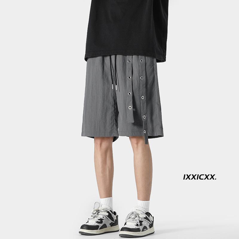 

Мужские укороченные шорты прямого кроя оверсайз в стиле ретро L