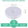LED Motion Sensor Night Light,3 Pack Rechargeable USB Charging,3 Switch Mode Stick,Magnetic Base Smart,Wireless Wall/Step/Stair Light, Anywhere for