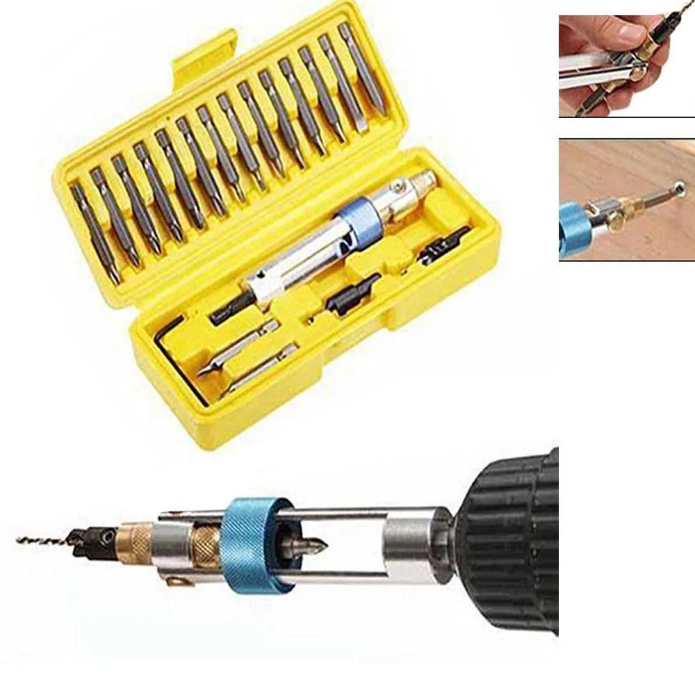 High Speed Steel Drill Driver Flip Drive Drill Bits Storage Box Screwdriver Tools  Repair Tool